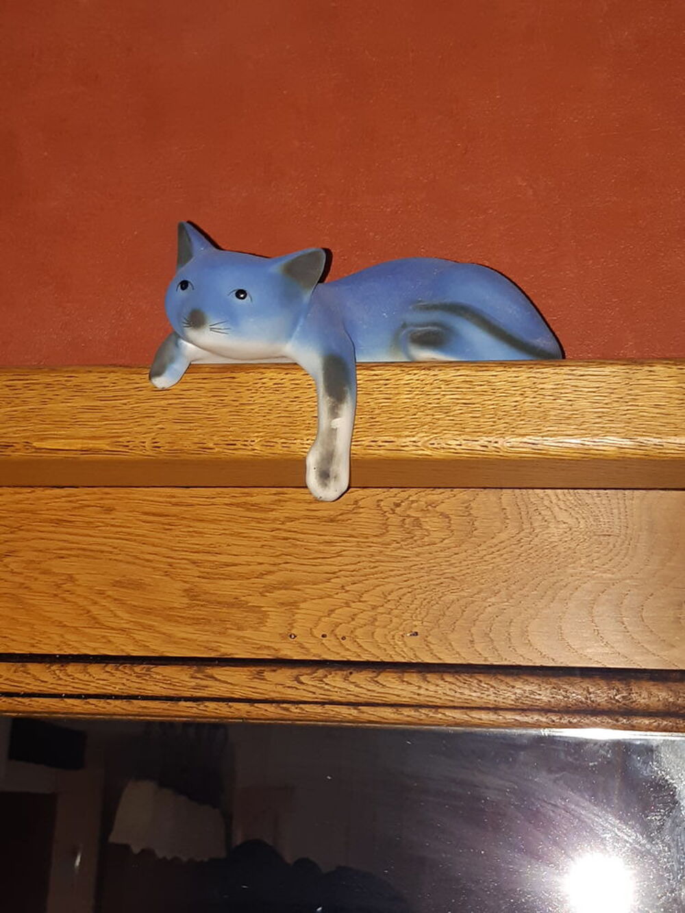 Chat bleu Décoration