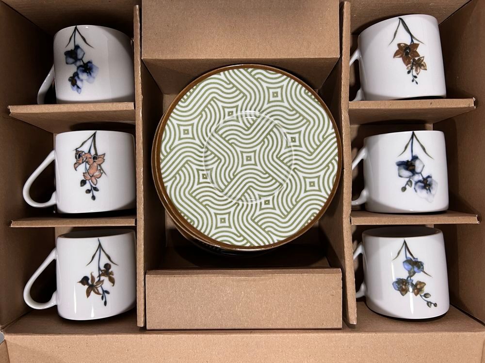 Tasse &agrave; caf&eacute; fleurie Cuisine