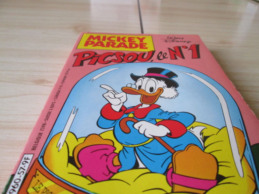 MICKEY PARADE picsou le N&deg; 1 Livres et BD