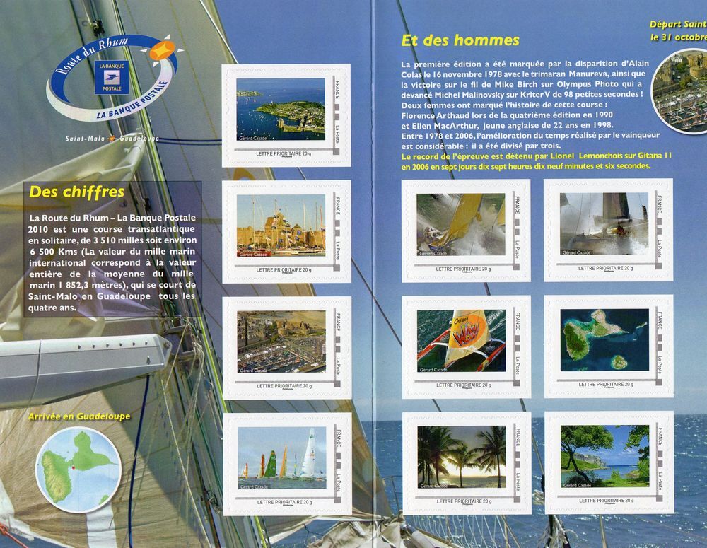 FRANCE .
FEUILLET COLLECTOR DE LA POSTE 