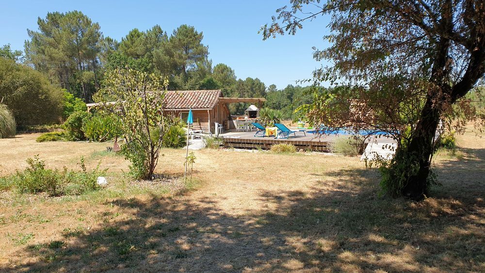   Maison bois au calme, au milieu de la fort sur 2,2 hectares Aquitaine, Giscos (33840)