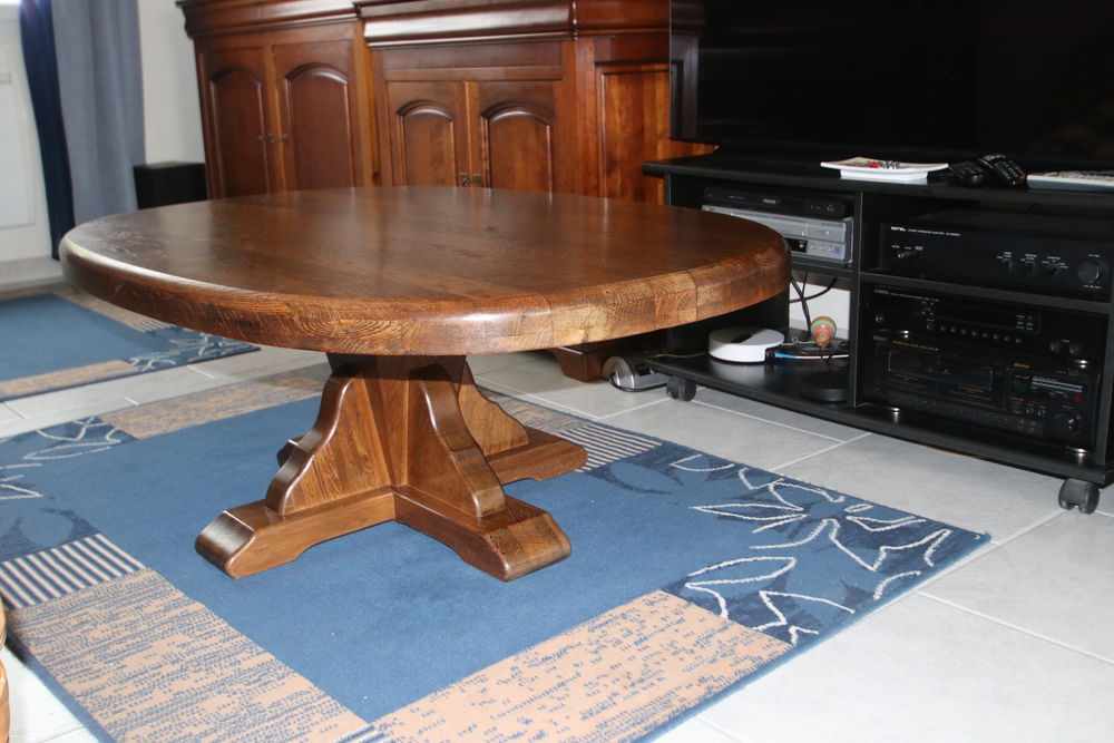 Table basse ch&egrave;ne massif Meubles