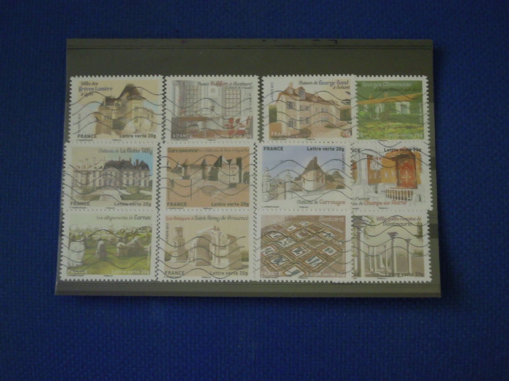 LOT 19-20-21 TIMBRES FRANCE OBLITERES 