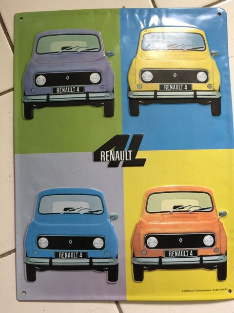 plaque m�tal vintage 19 Montpellier (34)