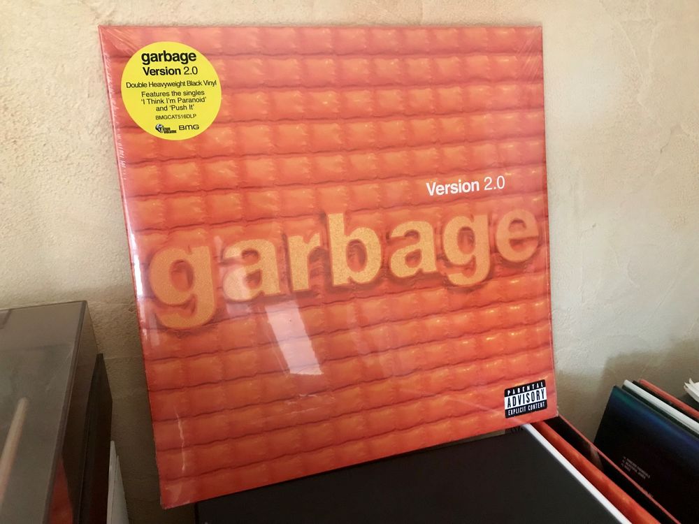 Disque Vinyle Garbage. CD et vinyles