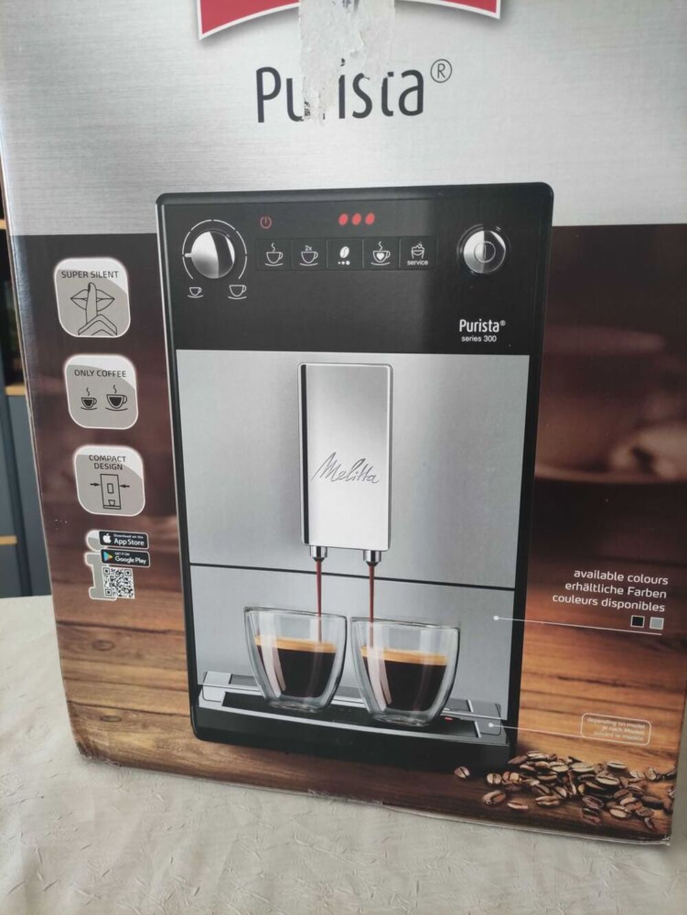 Machine &agrave; caf&eacute; Melitta avec broyeur Electroménager