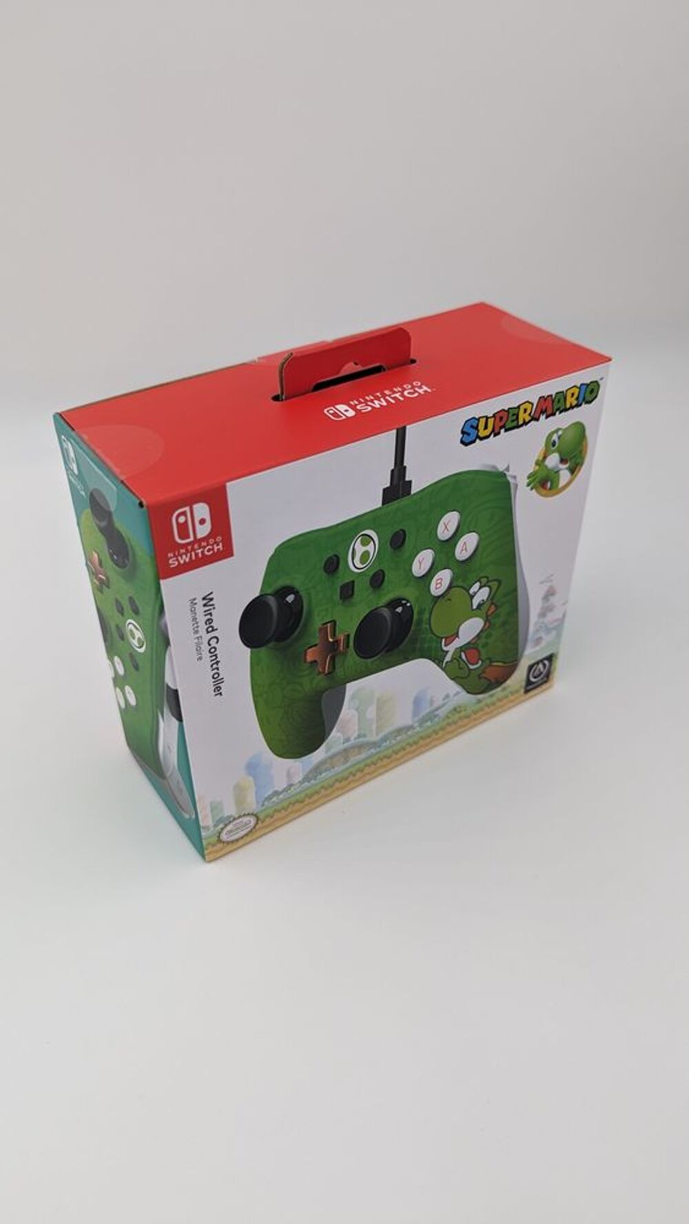 Accessoire Nintendo Switch Manette Filaire Yoshi (vert) neuf Consoles et jeux vidéos