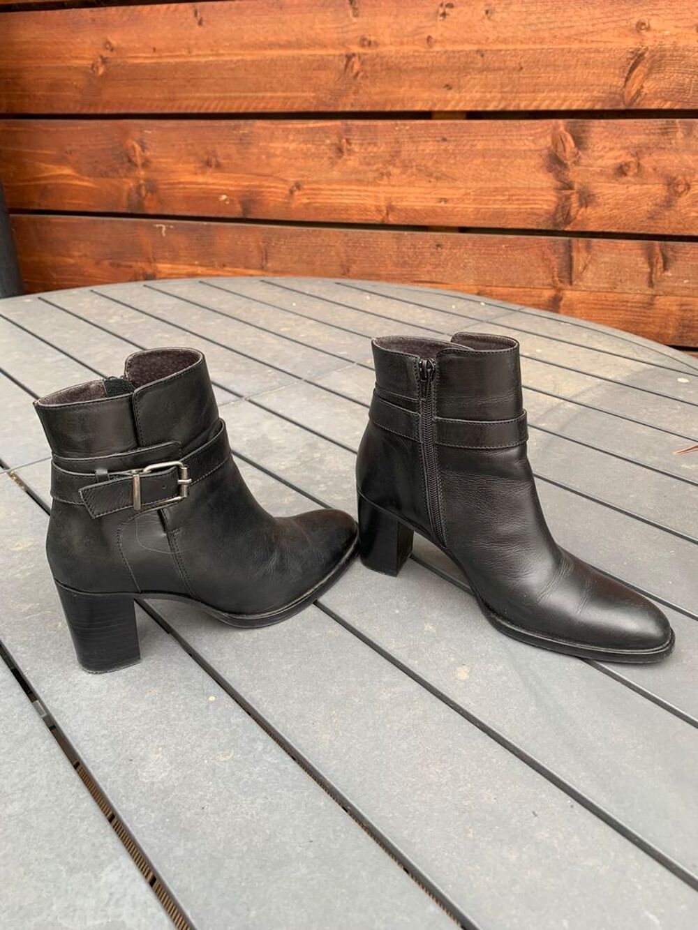 Bottine femme en cuir " 3 Suisses collection " Chaussures