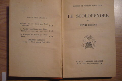 LE SCOLOPENDRE de Henri BERNAY  (1927) 4 Pessac (33)