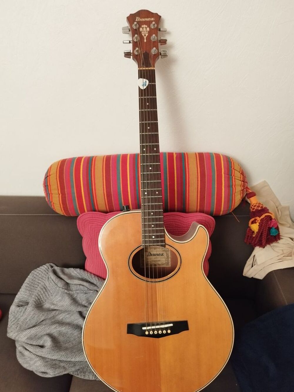 Guitare Ibanez Electro-Acoustic 1986 AE 400 Instruments de musique
