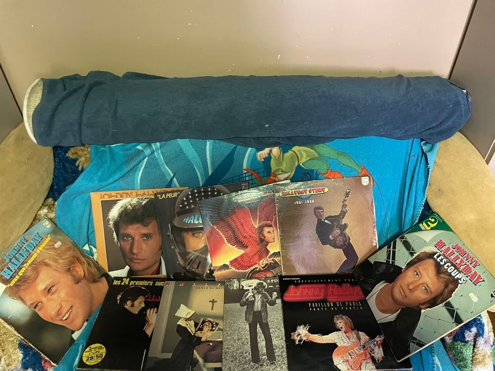 Johnny Hallyday the king fran&ccedil;ais ! CD et vinyles