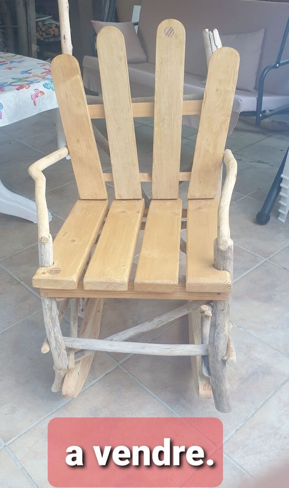 FAUTEUIL EN BOIS FLOTTE Meubles
