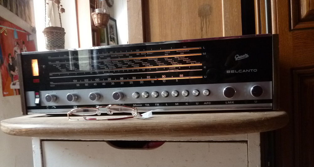 Ampli tuner Graetz Belcanto de 1971 TBE Audio et hifi