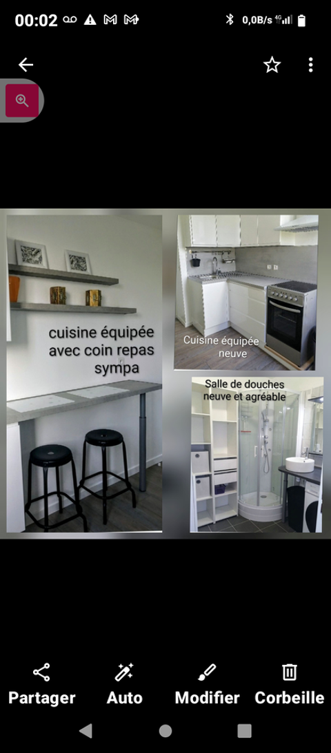  Appartement � louer 1 pi�ce 31 m�