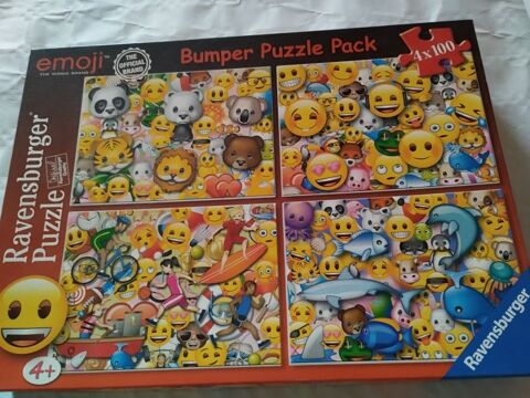 Ravensburger Puzzle Emoji 4 x 100 pièces 10 Mer (41)