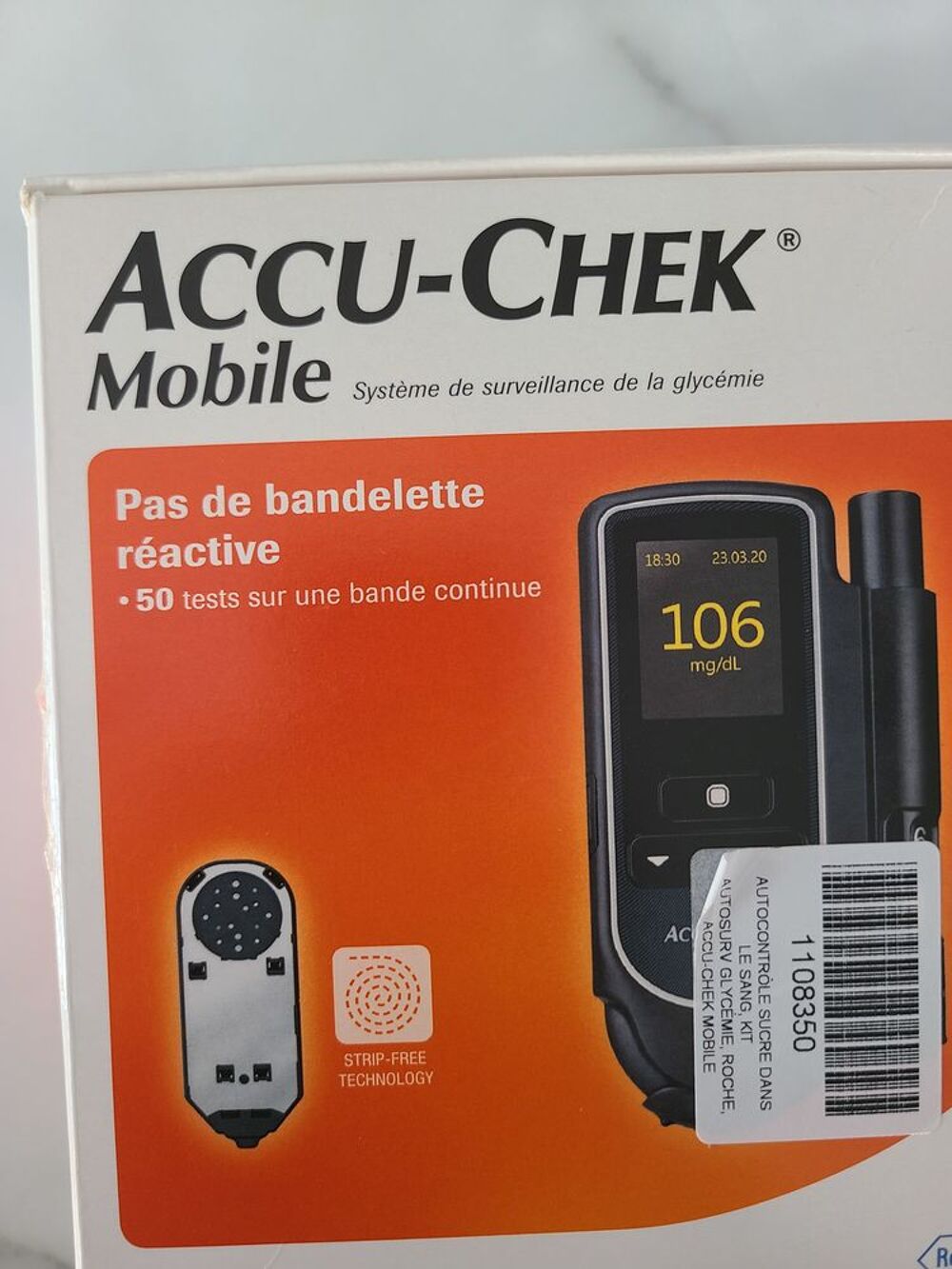 Accu-Chek Mobile Lecteur De Glyc&eacute;mie Matériel informatique