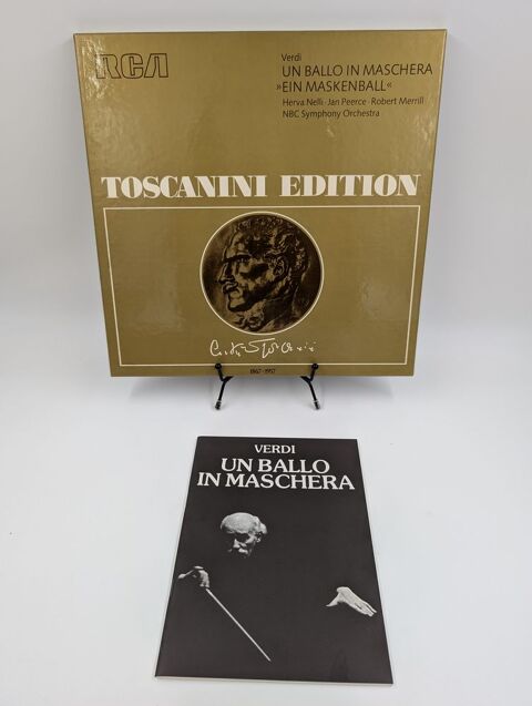 Coffret Vinyle 33 tours Verdi : Ein Maskenball (Un Ballo...) 7 Vulbens (74)