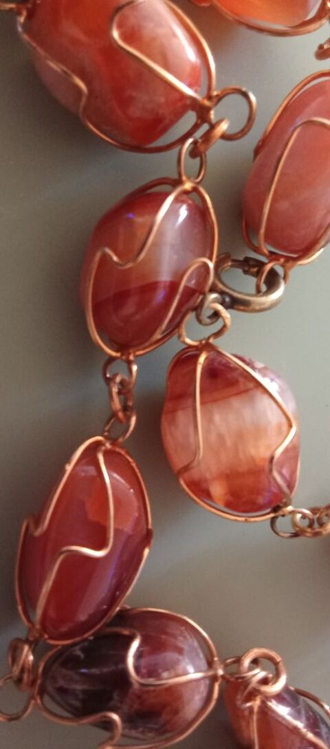 Collier vintage Ambre 60 Nice (06)