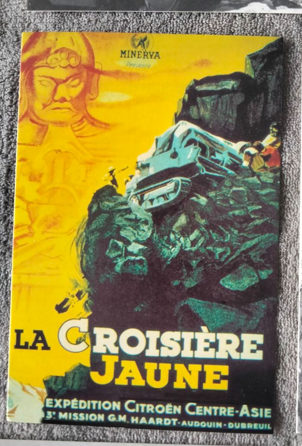Lot de 10 cartes postales Croisi&egrave;re jaune &Eacute;ditions Atlas 