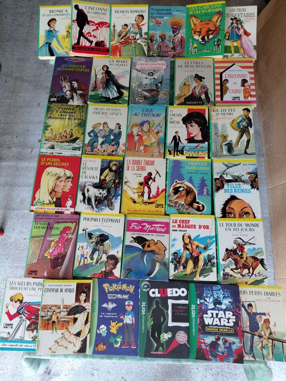 Minis- albums : bibliotheque verte et rose, en exelkent etat Livres et BD