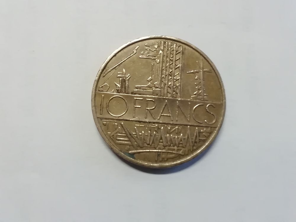 Pi&egrave;ce 10 francs Mathieu 1987 