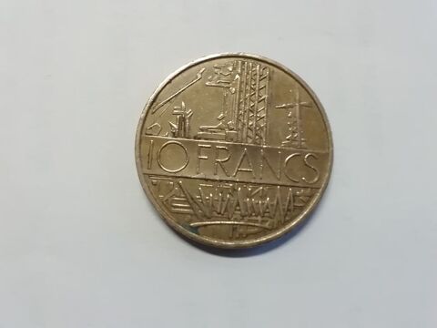 Pièce 10 francs  Mathieu 1987 5 Noyelles-lès-Vermelles (62)