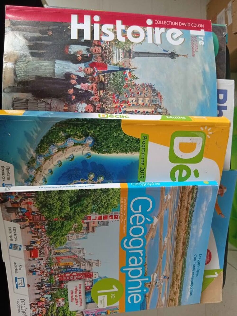Livres 1&egrave;re G&eacute;n&eacute;ral Lyc&eacute;e Pierre M&eacute;chain Laon Livres et BD
