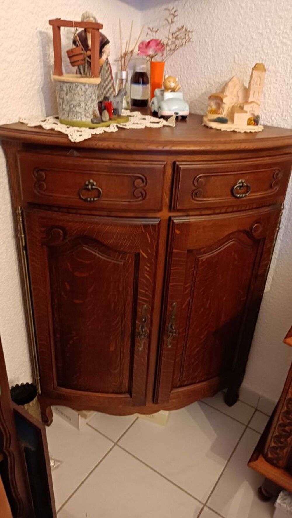 meuble de coin en chene Meubles