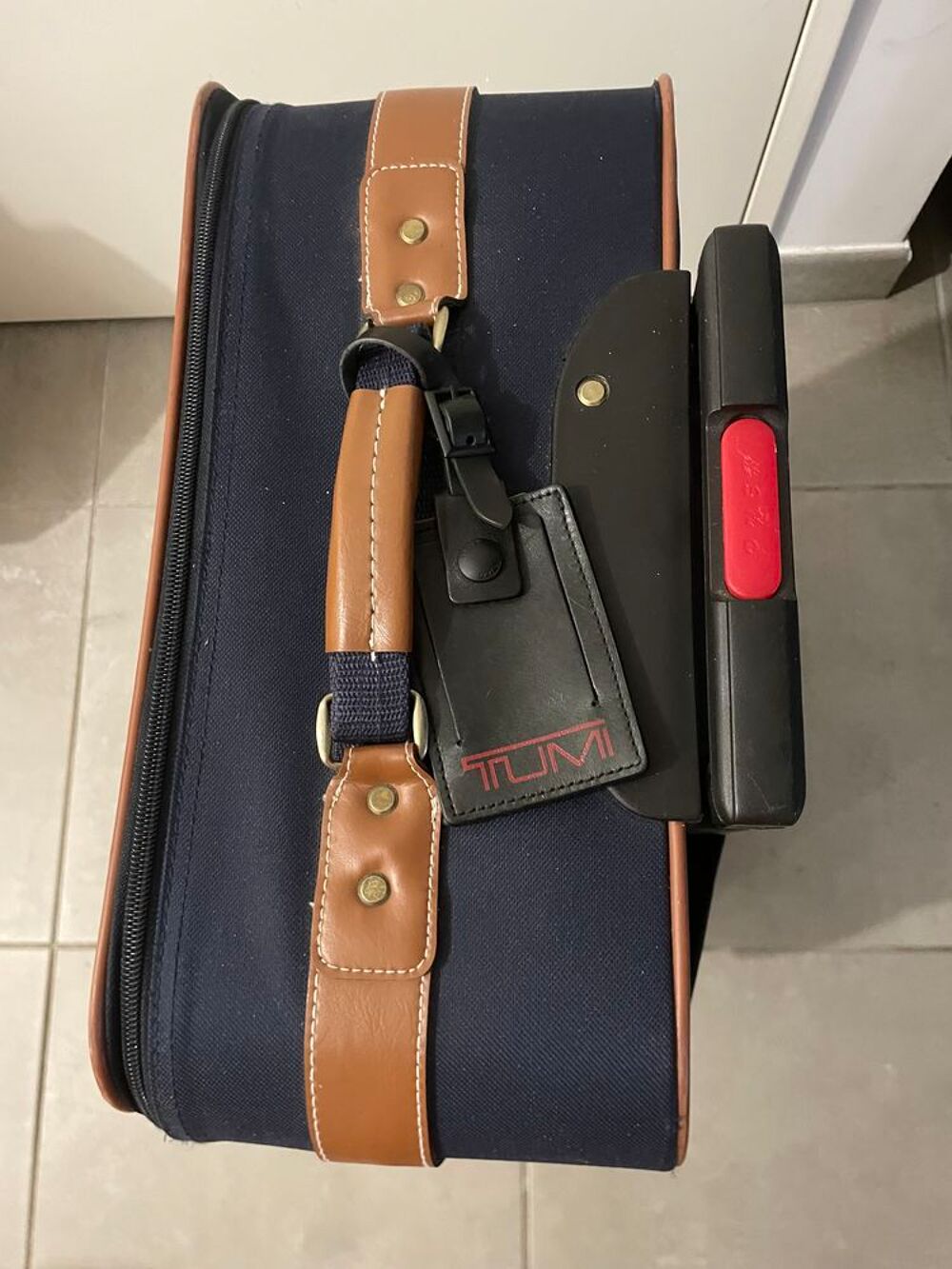 Valise Easyline bleu marine Maroquinerie