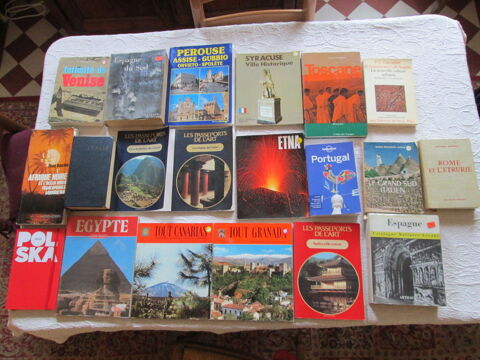 Livres sur pays, voyages, sites lot n3 4 Herblay (95)