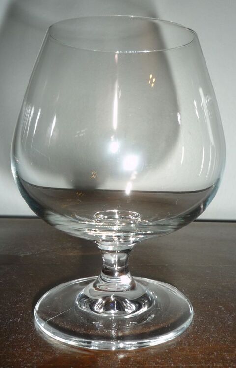 lot de 12 verres cognac (ballon) en cristal Nancy (54)