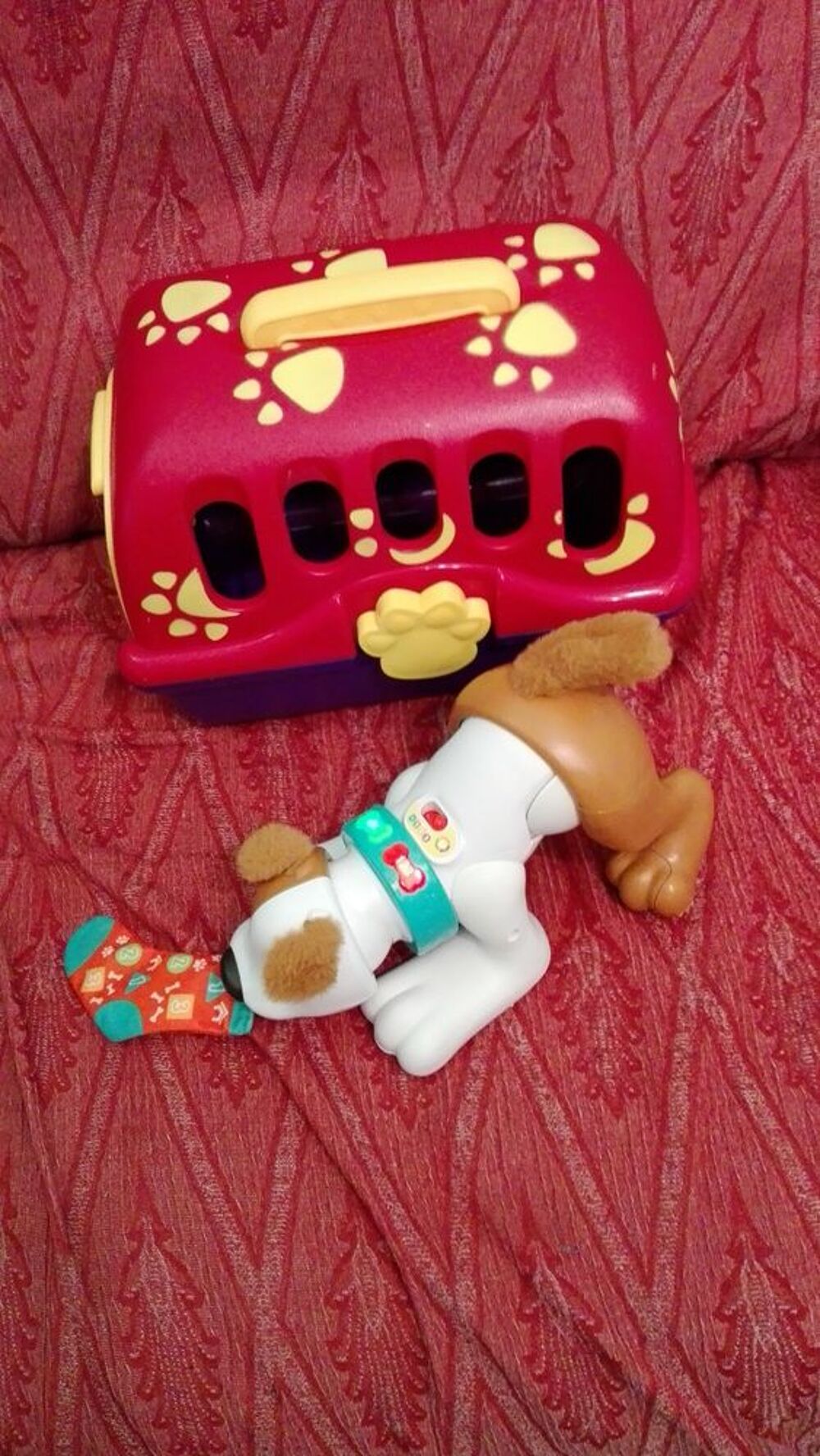 jouet mattel HGX99 mon chiot rampe+crabe en mouvement? Jeux / jouets