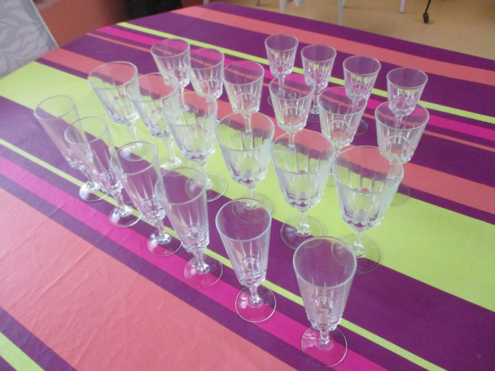 Service de verres Cristal d'Arques Cuisine