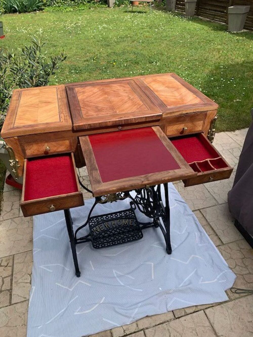 un meuble enti&egrave;rement relook&eacute;. Décoration