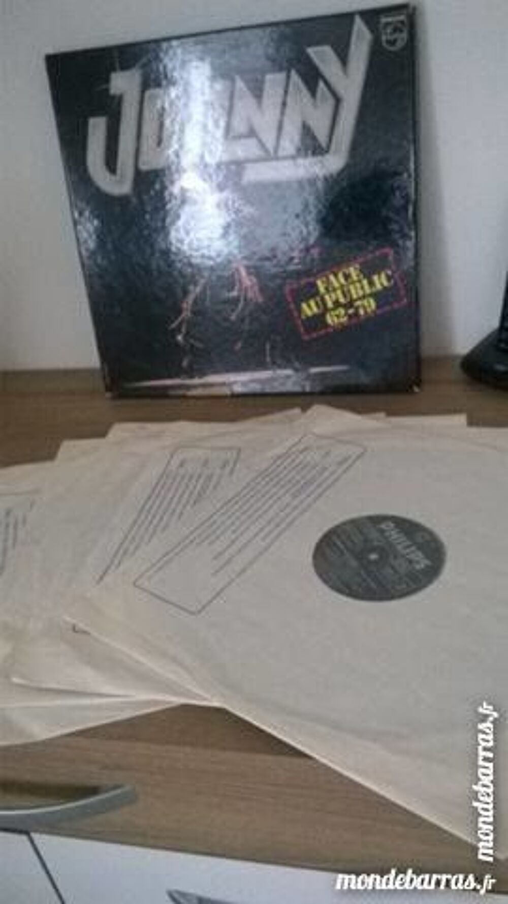 Coffret 6 vinyles 33 tours Johnny Hallyday CD et vinyles