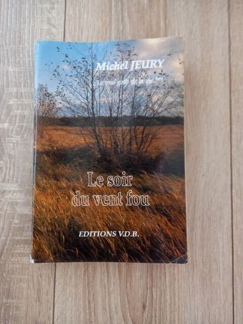 Livre le soir du vent fou de Michel Jaury 4 Villiers (86)