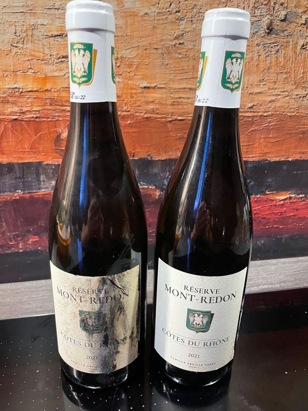 1 Bt Cote du Rhone Chateau MONT-REDON Reserve 2021 Blanc Cuisine