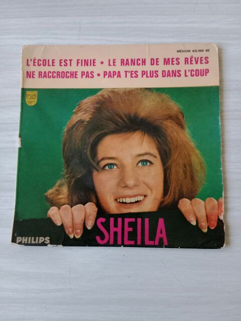 45 Tours SHEILA L'école est finie 9 Sautron (44)