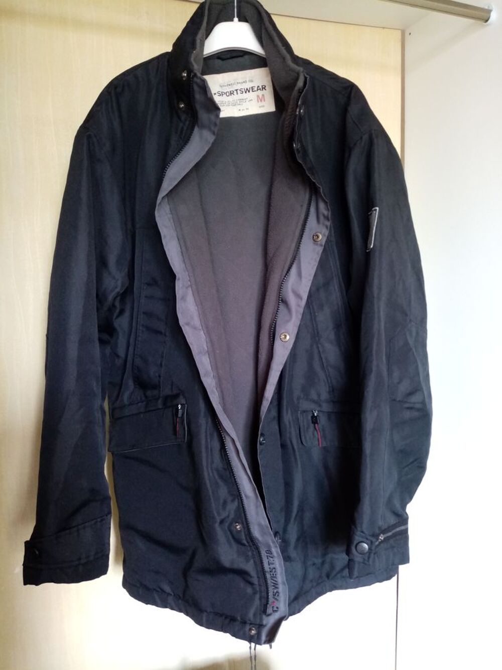 veste sportswear polaire Vêtements