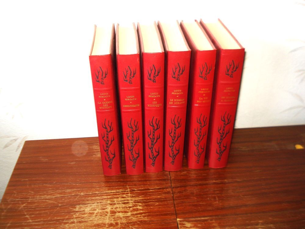 Louis Pergaud 6 volumes, &eacute;dition cinquantenaire de sa mort Livres et BD