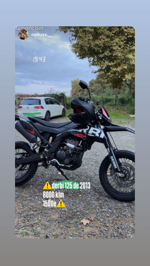 Moto DERBI 2013 occasion Habas 40290