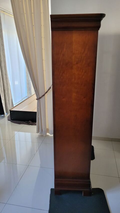 Biblioth�que style Louis Philippe en merisier 240 Saint-Leu-la-For�t (95)