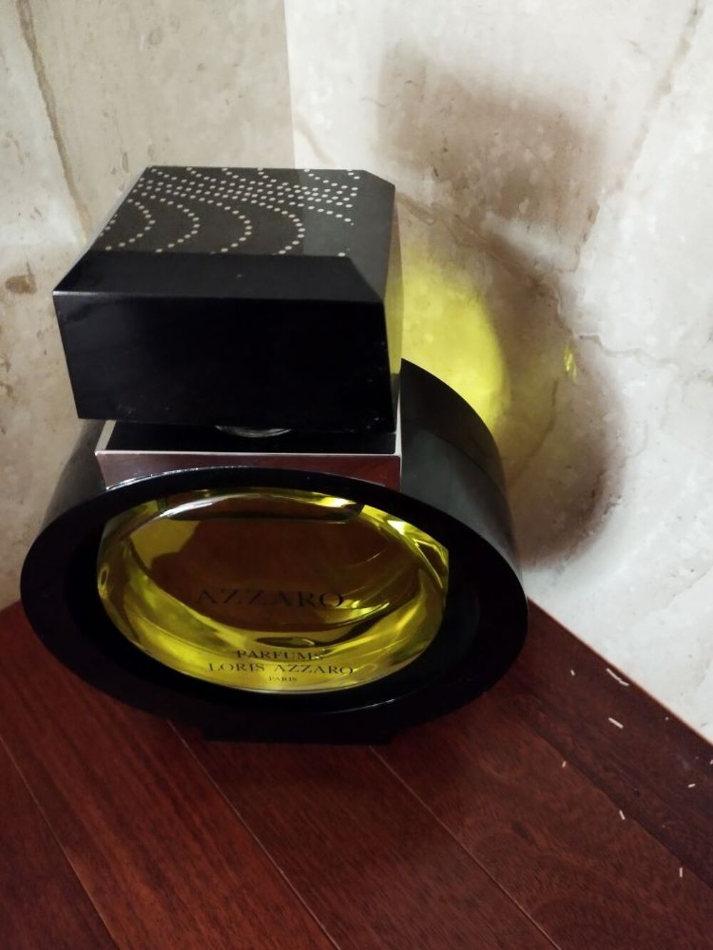 FLACON G&Eacute;ANT FACTICE DE PARFUM Décoration