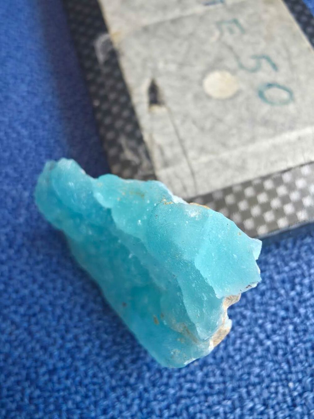 Superbe H&eacute;mimorphite Bleue Turquoise(Katanga)-6g 