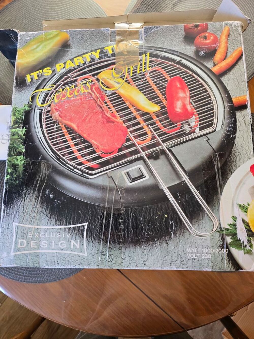 Barbecue &eacute;lectrique Texas Grill Electroménager