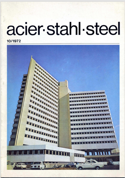 Acier - Stahl - Steel : revue - 10/1972 12 Argenteuil (95)