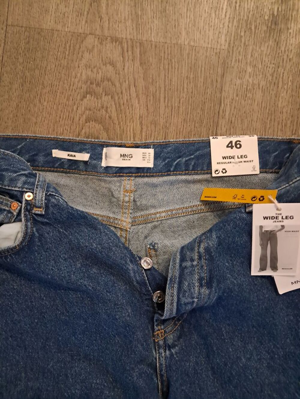 Jeans tout neuf taille 46 pour femme Vtements