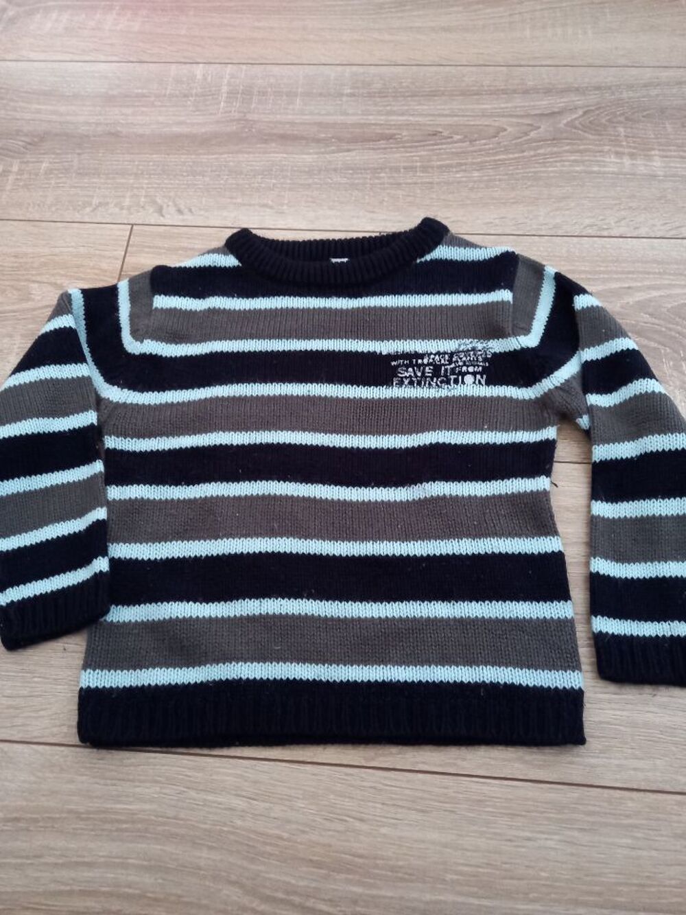 PULL marque MINI RAYE BLEU 3 ANS Vêtements enfants