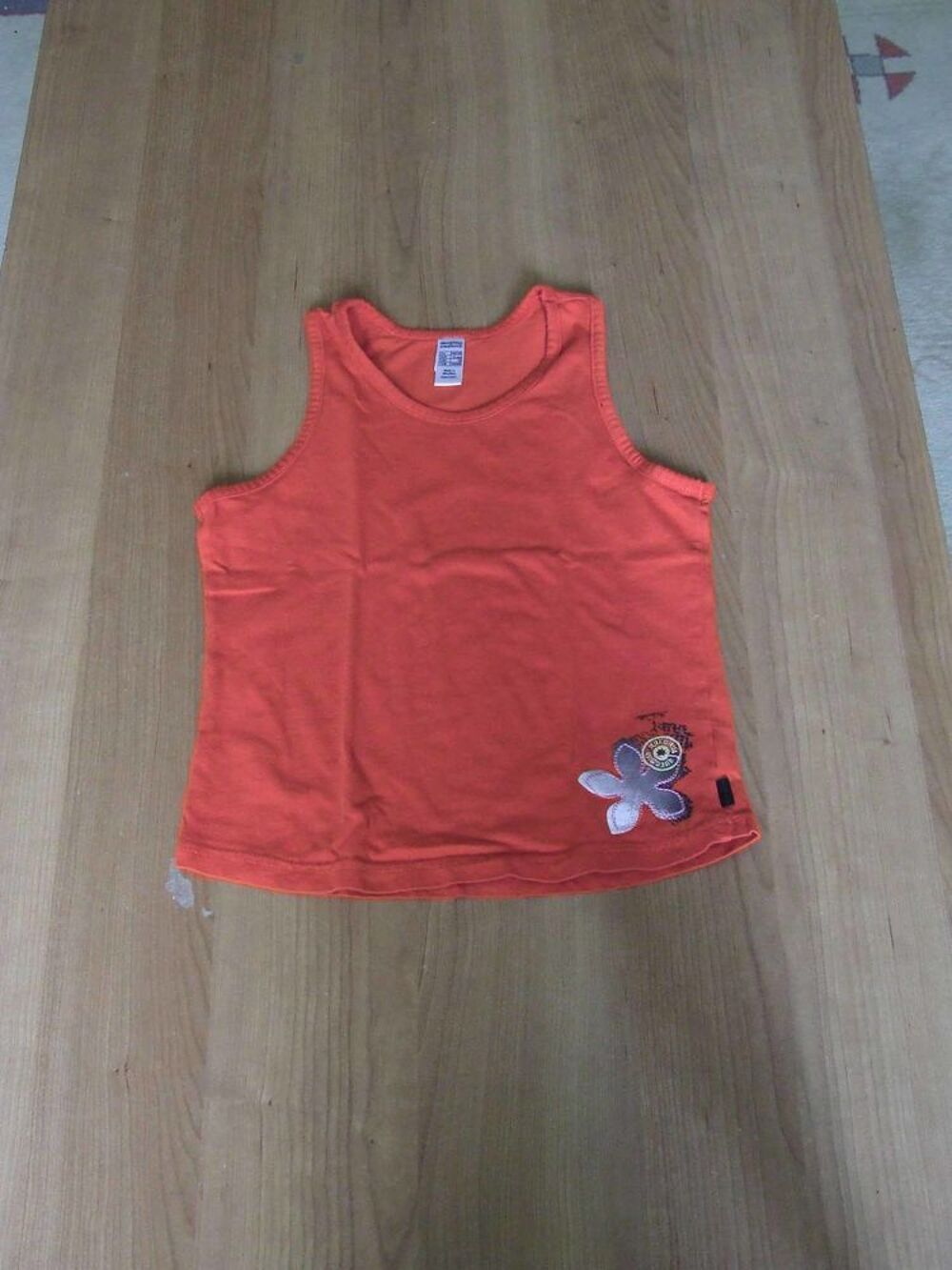 D&eacute;bardeur bretelles larges, Rouge paprika, 12&nbsp;ans, TBE Vêtements enfants