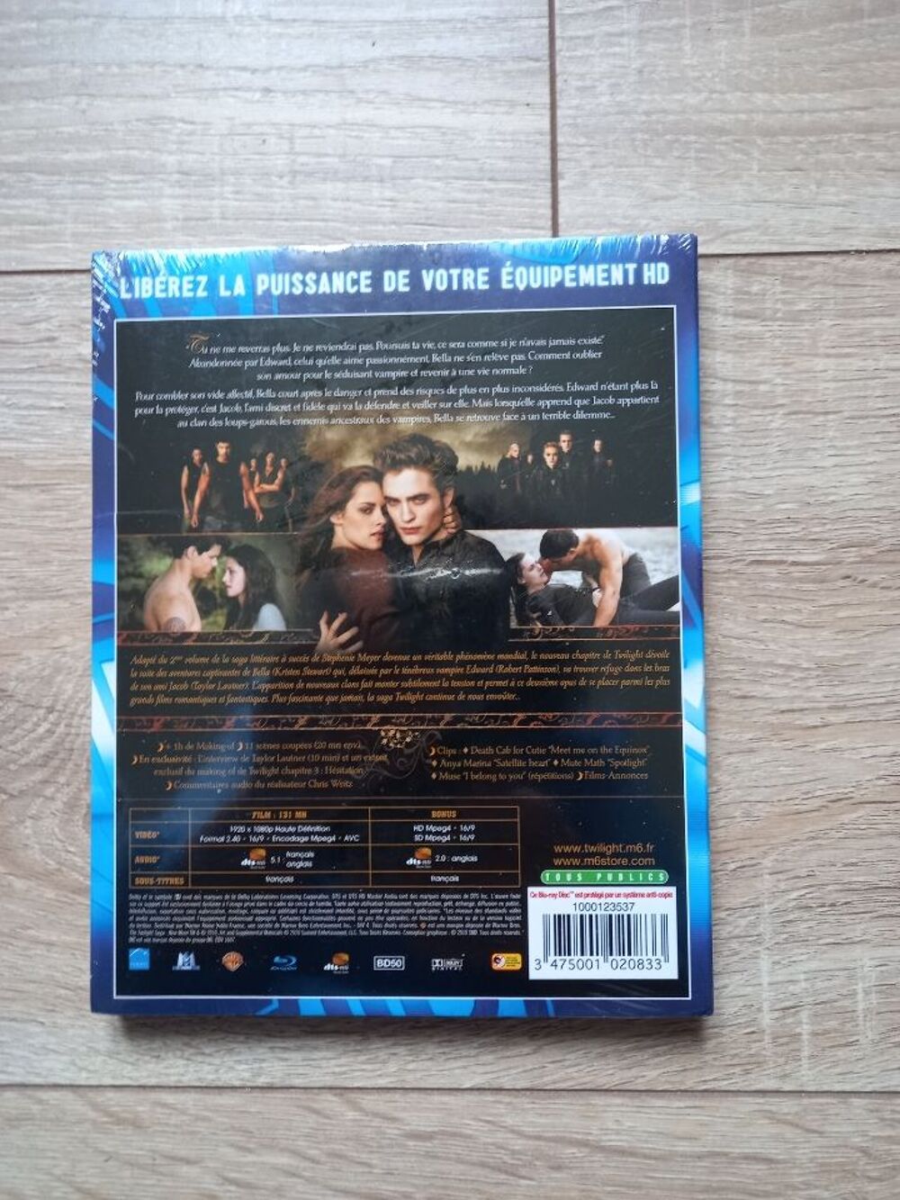 Dvd Blu-ray Twilight - Chapitre 2 : Tentation - neuf DVD et blu-ray